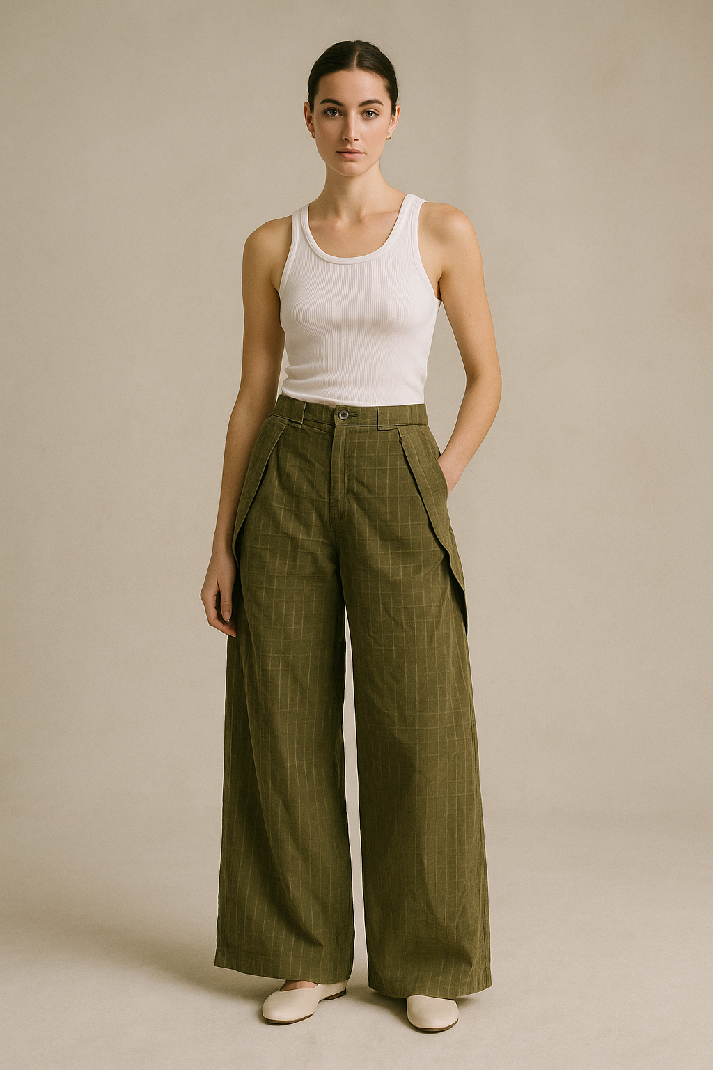 Olive theory pants