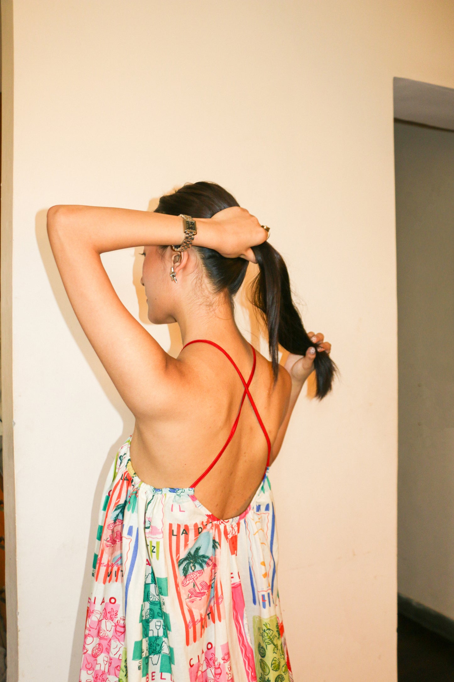 postcards from Amalfi dress
