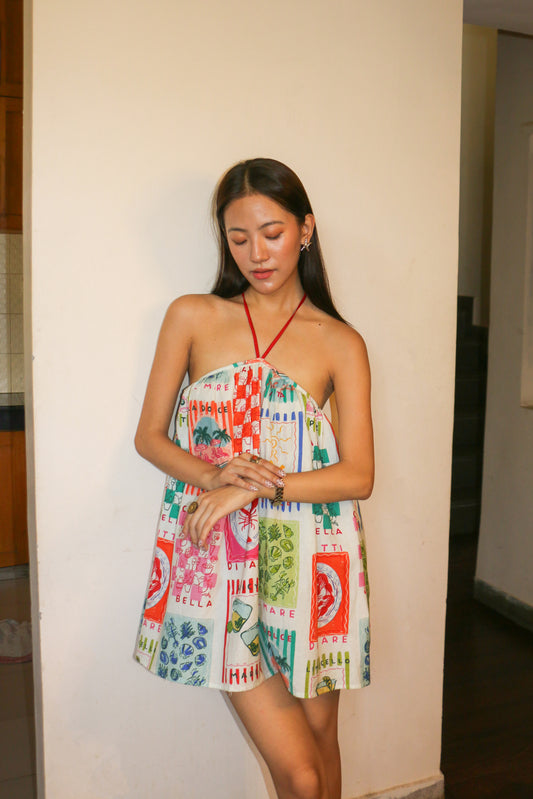 postcards from Amalfi dress