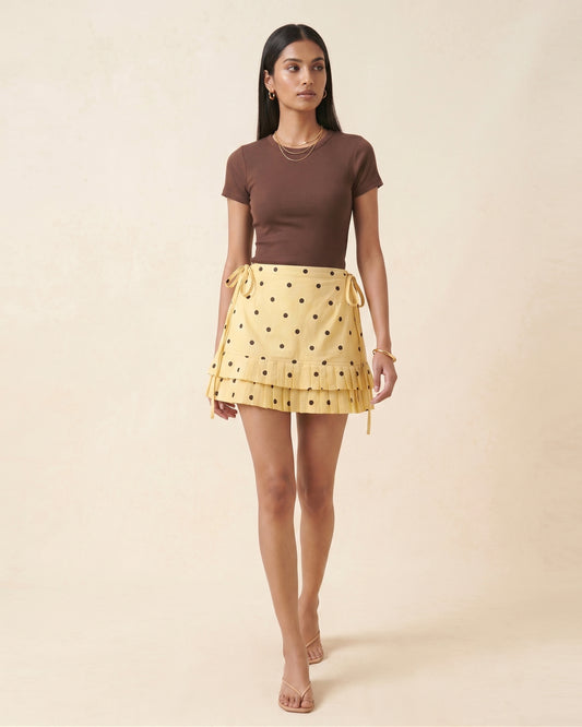 70s summer skirt