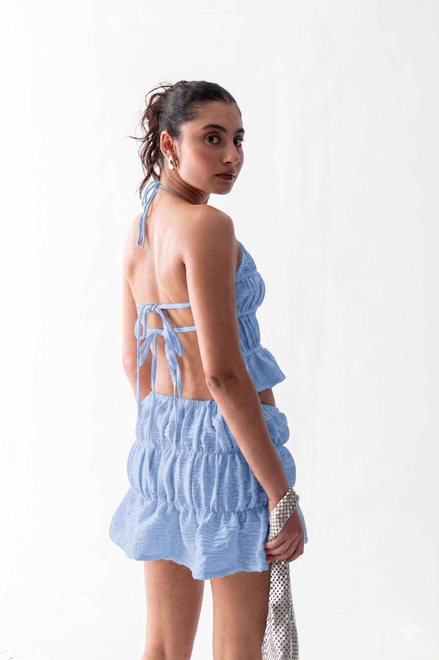 Ivory Strings Skirt