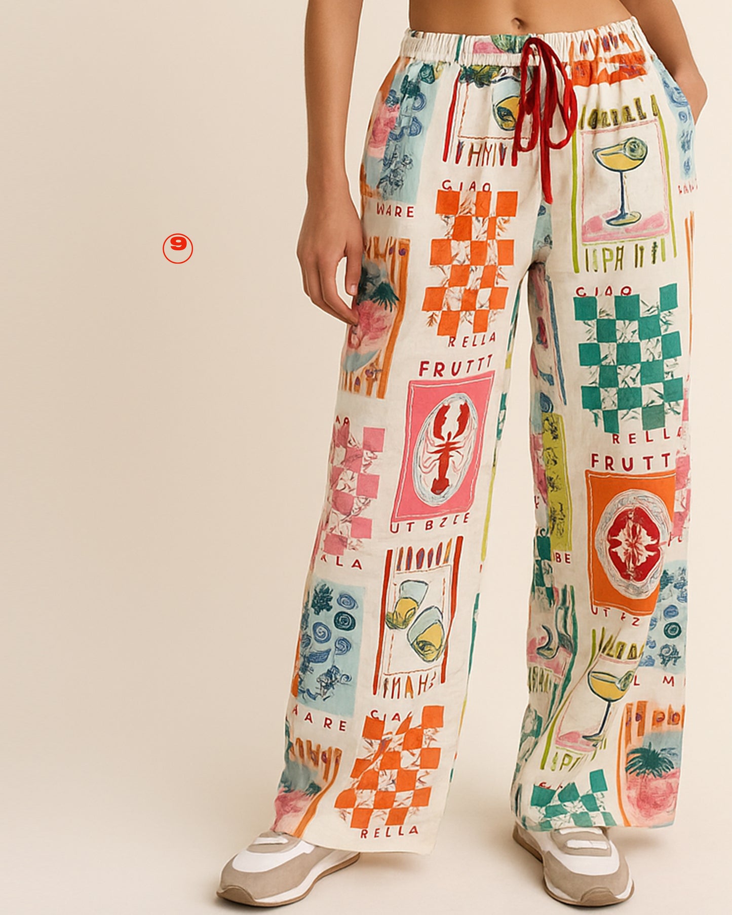 postcards from amalfi pants