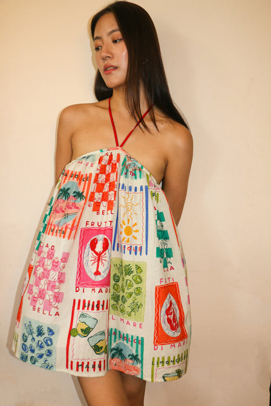 postcards from Amalfi dress